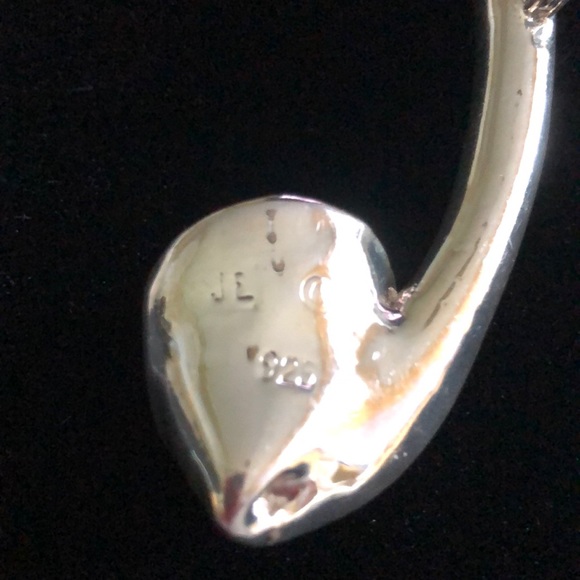 Vintage Sterling Silver & Gold Pin - Picture 3 of 4